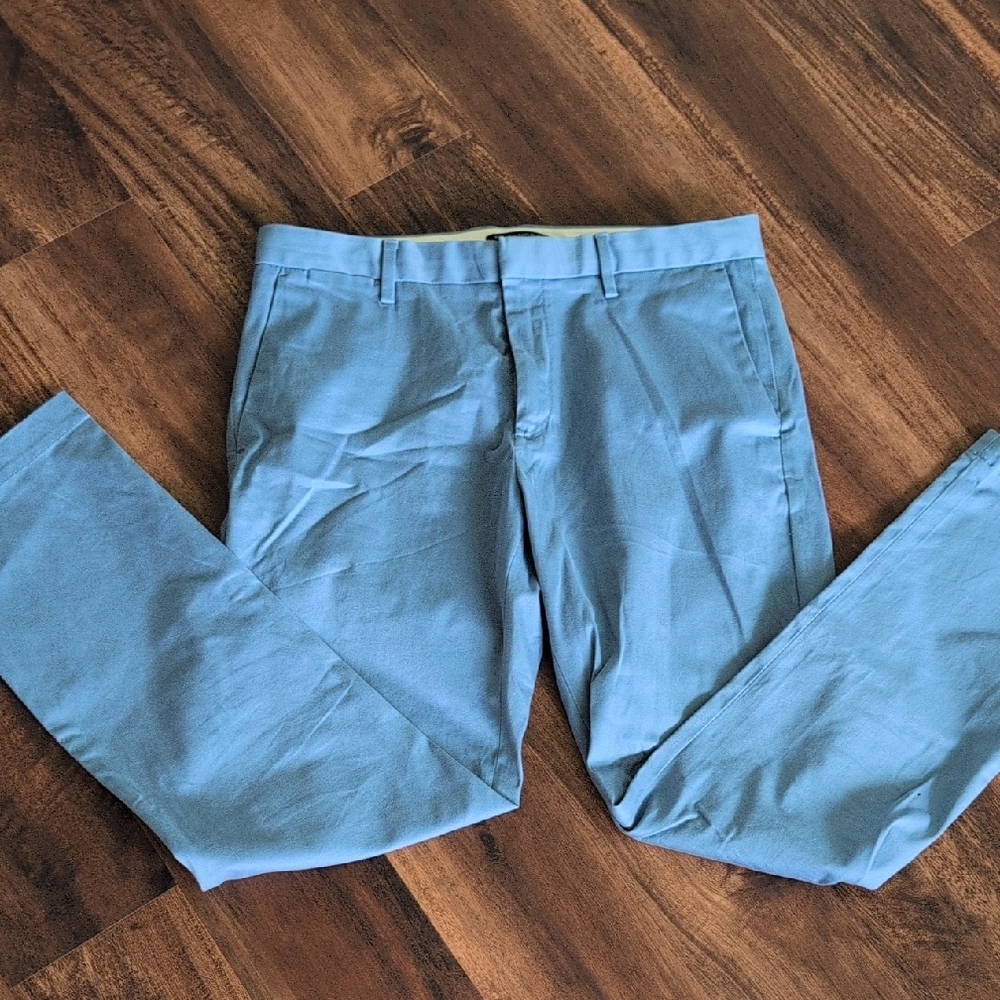 Banana Republic Blue Chinos Relaxed Fit